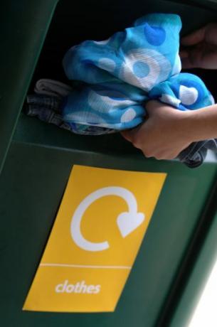 recyklingu odpadów odzieżowych za pośrednictwem flickr