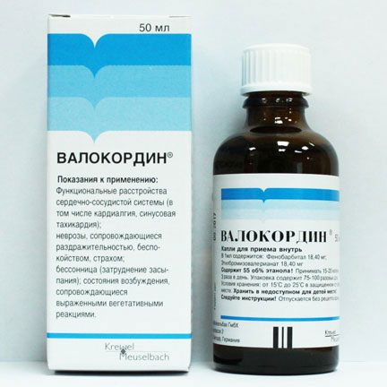 What will help Valocordin: nervous, cardiac and other diseases